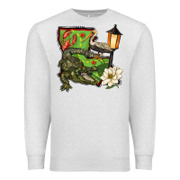 Oatmeal Heather louisiana state Premium Sweatshirt - BarkalooDesign