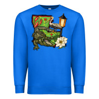 True Royal louisiana state Premium Sweatshirt - BarkalooDesign