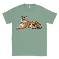 Sage Tiger Classic Tee - LillyAllenDesigns