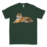 Sports Green Tiger Classic Tee - LillyAllenDesigns