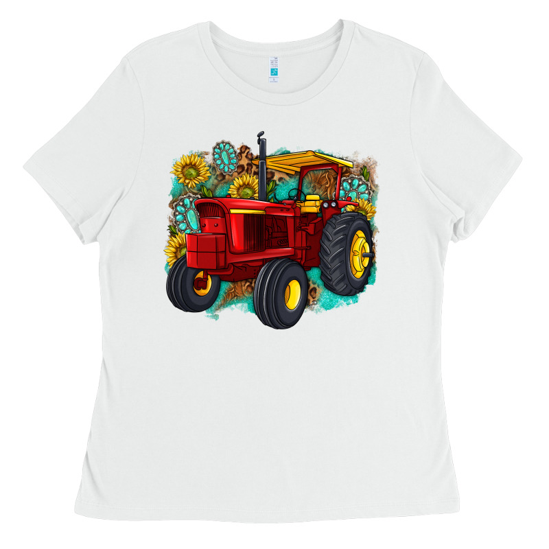 Western Tractor Ladies Tee by texasbilliewilder | Teevron