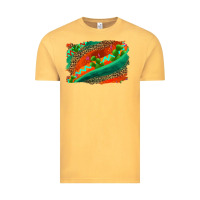 Westerb Aztec And Leopard Background Vintage Tee | Teevron