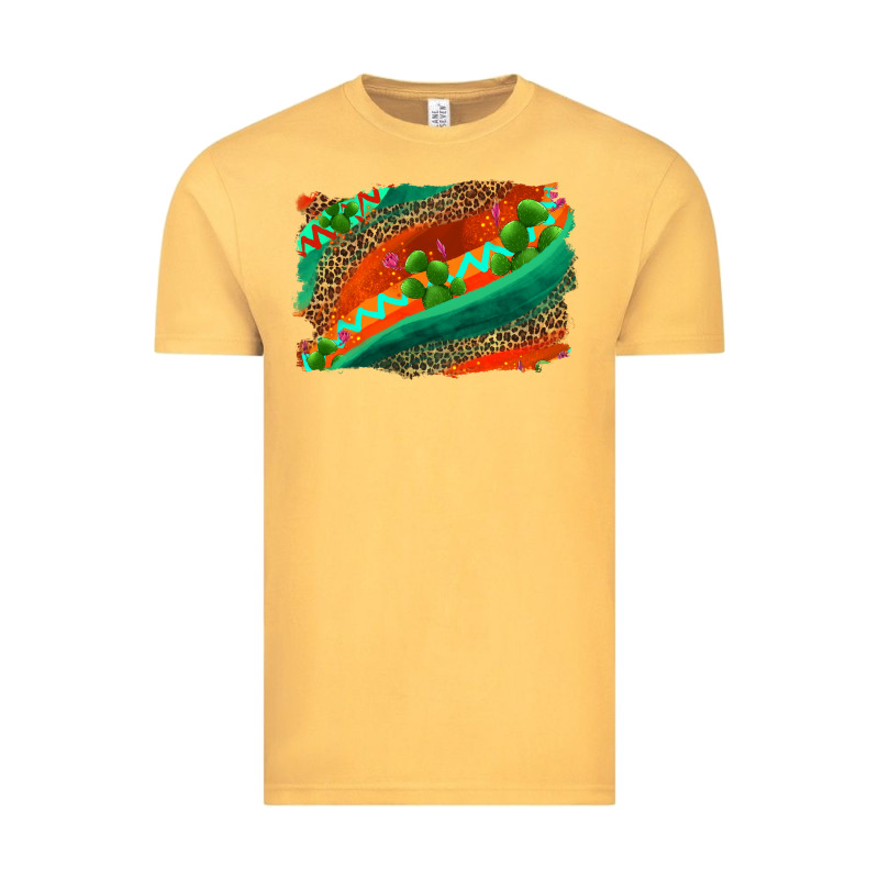 Westerb Aztec And Leopard Background Vintage Tee by AdoDesignShop | Teevron