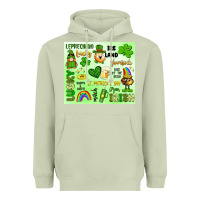 Matcha st patrick's day Heavyweight Hoodie - Artiststas