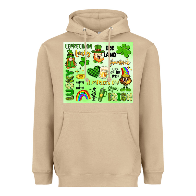 St Patrick's Day Heavyweight Hoodie by Artiststas | Teevron