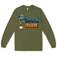 Army Green pre k dude Long Sleeve Tee - Jasminsmagicworld
