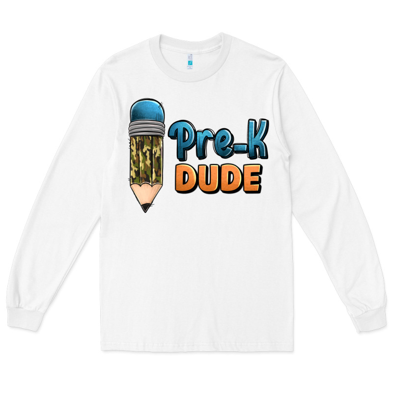 Pre K Dude Long Sleeve Tee by Jasminsmagicworld | Teevron