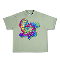 Oil Green camp life Urban Heavy Tee - JahusDesignShop