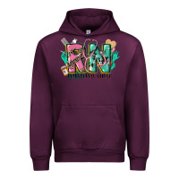 Mauve Wine registered nurse Urban Hoodie - CowGirlArtShop