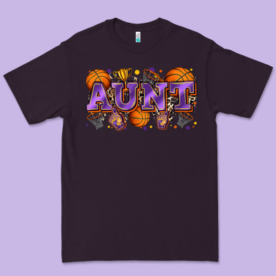 Aunt Basketball Premium Tee Designed By Zillion Design Studio