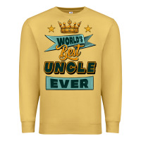 Antique Gold world's best uncle ever Premium Sweatshirt - Jasminsmagicworld