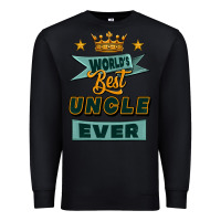Black world's best uncle ever Premium Sweatshirt - Jasminsmagicworld