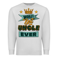 Dove Grey world's best uncle ever Premium Sweatshirt - Jasminsmagicworld