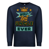 Navy world's best uncle ever Premium Sweatshirt - Jasminsmagicworld