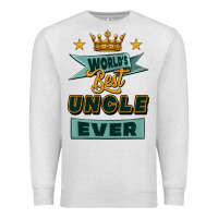 Oatmeal Heather world's best uncle ever Premium Sweatshirt - Jasminsmagicworld