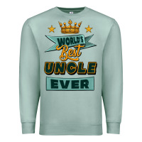 Seafoam world's best uncle ever Premium Sweatshirt - Jasminsmagicworld