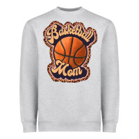 Heather Grey basketball mom Heavyweight Sweatshirt - JahusDesignShop