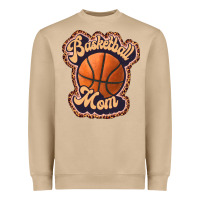 Basketball Mom Heavyweight Sweatshirt | Teevron