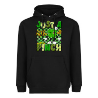 Black just a little pinch Heavyweight Hoodie - Artiststas