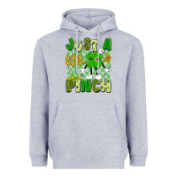 Heather Grey just a little pinch Heavyweight Hoodie - Artiststas