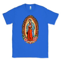 True Royal our lady of guadalupe leopard and roses Classic Tee - BarkalooDesign
