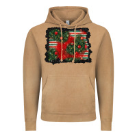 Vintage Camel christmas ornament background Vintage Hoodie - BundleAndBundleShop