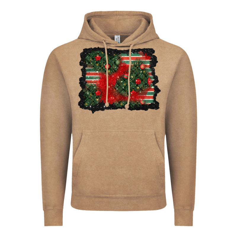 Christmas Ornament Background Vintage Hoodie by BundleAndBundleShop | Teevron