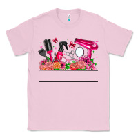 Bubblegum Pink Hair Stylist Your Textt Classic Tee - CowhideDigitalArt