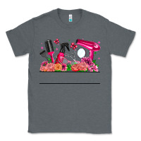 Charcoal Heather Hair Stylist Your Textt Classic Tee - CowhideDigitalArt