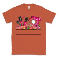 Copper Hair Stylist Your Textt Classic Tee - CowhideDigitalArt