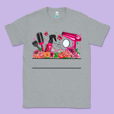 Hair Stylist Your Textt Classic Tee Designed By Cowhidedigitalart