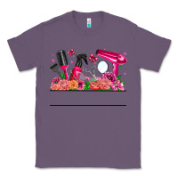 Lavender Hair Stylist Your Textt Classic Tee - CowhideDigitalArt