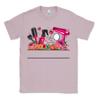 Lilac Hair Stylist Your Textt Classic Tee - CowhideDigitalArt