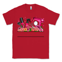 Red Hair Stylist Your Textt Classic Tee - CowhideDigitalArt