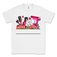 White Hair Stylist Your Textt Classic Tee - CowhideDigitalArt