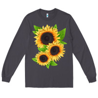 Smoke treetops sunflower Long Sleeve Tee - LillyAllenDesigns
