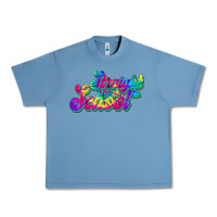 Pebble Blue straight back to school Urban Heavy Tee - JahusDesignShop