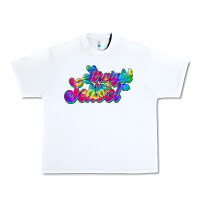 White straight back to school Urban Heavy Tee - JahusDesignShop