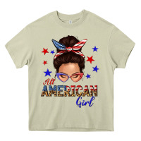 Mossy all american girl messy bun Heavy Core Tee - texasbilliewilder