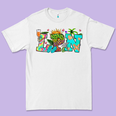 Summer Lpn Premium Tee Designed By Texasbilliewilder