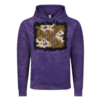 Cloud Purple christmas mistletoe background Vintage Hoodie - BundleAndBundleShop