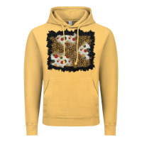 Christmas Mistletoe Background Vintage Hoodie | Teevron