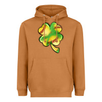 Meerkat st. patrick's day clover softball Heavyweight Hoodie - Artiststas