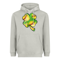 Moon Dust st. patrick's day clover softball Heavyweight Hoodie - Artiststas