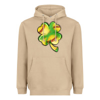 Mushroom st. patrick's day clover softball Heavyweight Hoodie - Artiststas