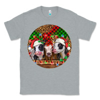Heather Grey Christmas heifers Christmas Classic Tee - Jasminsmagicworld