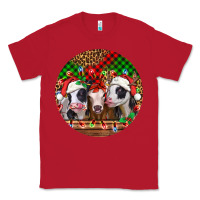 Red Christmas heifers Christmas Classic Tee - Jasminsmagicworld