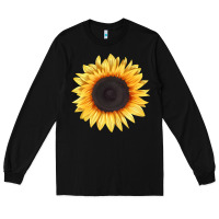 Black treetops sunflower Long Sleeve Tee - LillyAllenDesigns