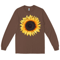 Chestnut treetops sunflower Long Sleeve Tee - LillyAllenDesigns