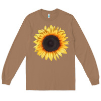 Toasted Coconut treetops sunflower Long Sleeve Tee - LillyAllenDesigns
